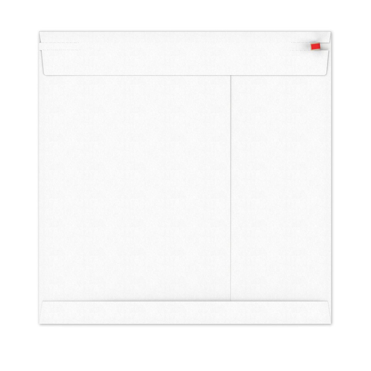 Enveloppes blanches en carton rigide