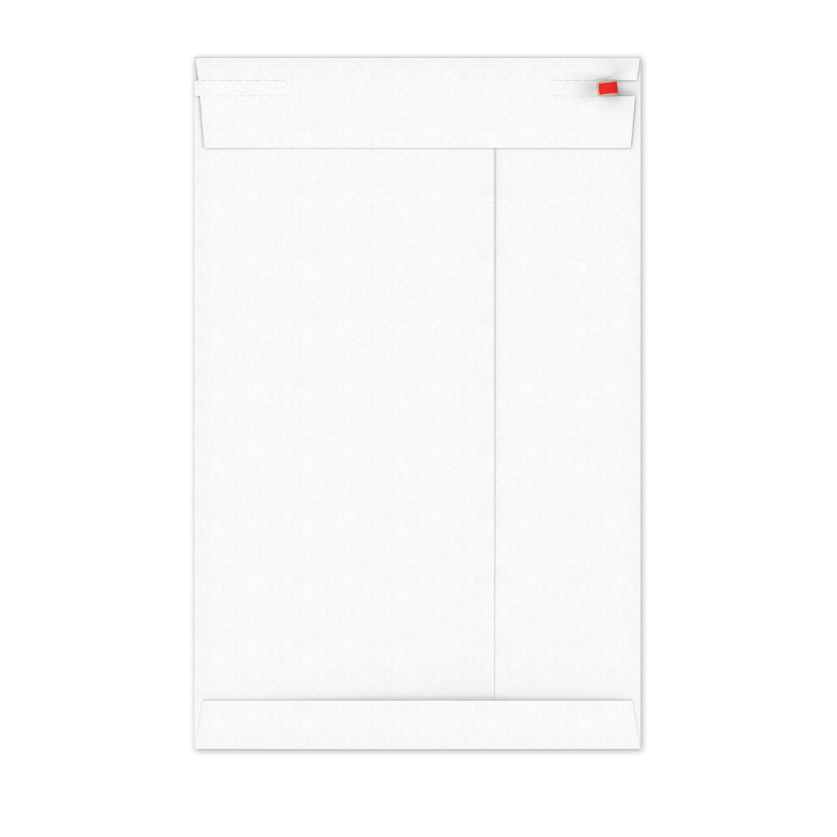 Enveloppes blanches en carton rigide