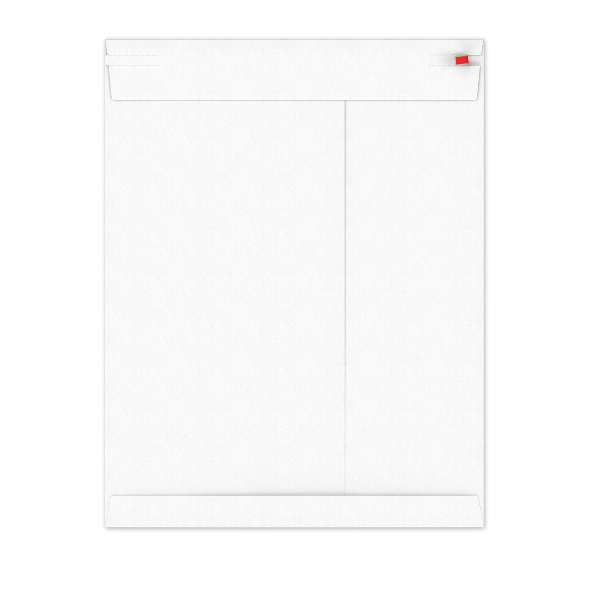 Enveloppes blanches en carton rigide