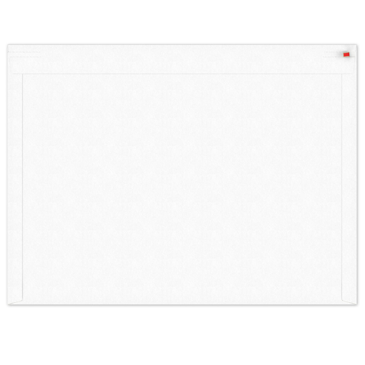 Enveloppes blanches en carton rigide