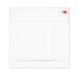 Enveloppes blanches en carton rigide