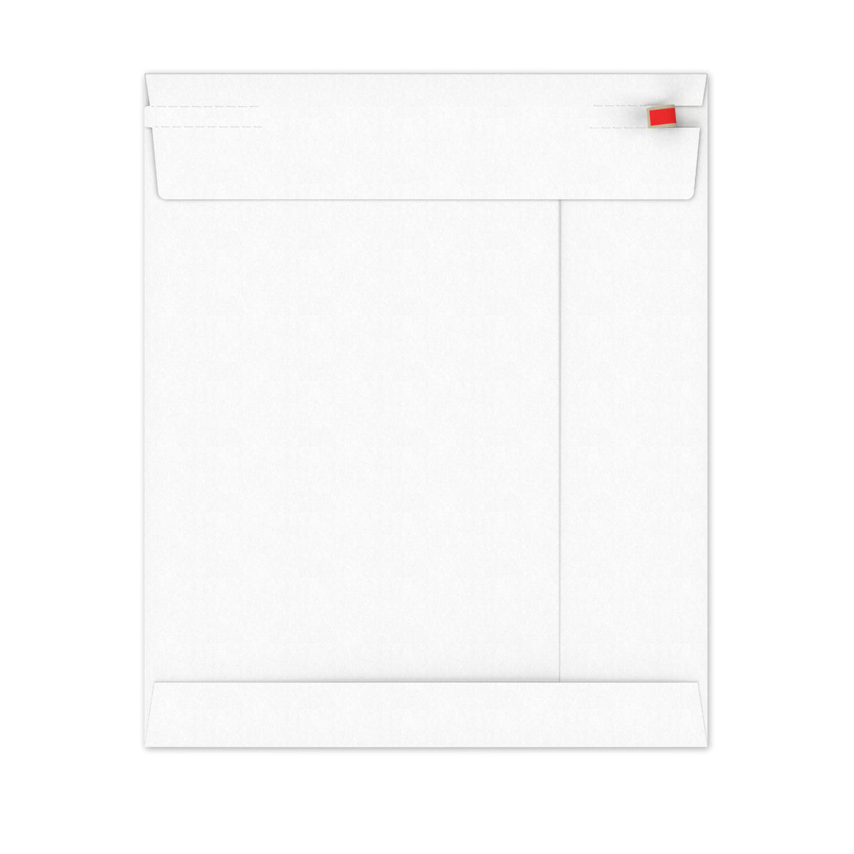 Enveloppes blanches en carton rigide