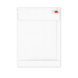 Enveloppes blanches en carton rigide