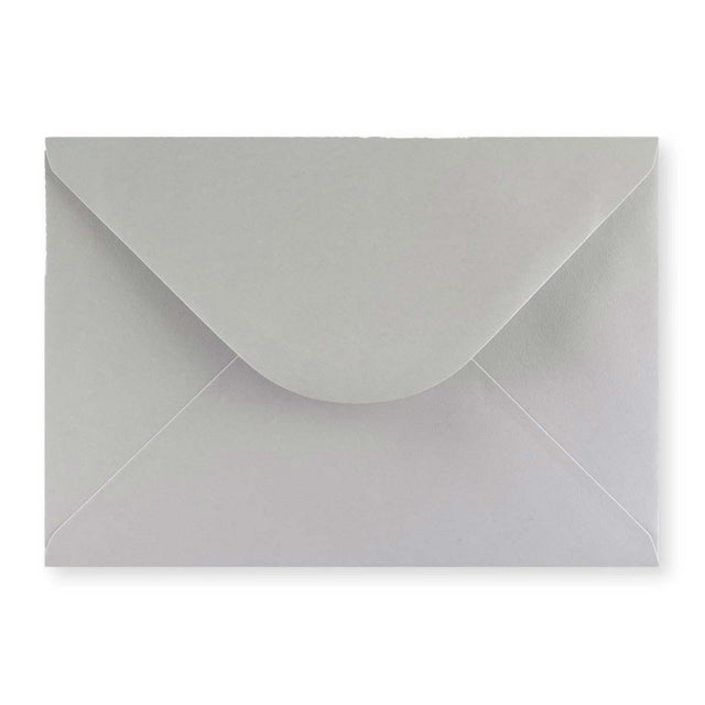 C5 Light Grey Gummed V-Flap Greetings Envelope (162 x 229mm)