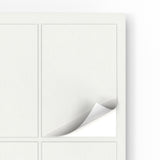 Étiquettes adhésives rectangulaires