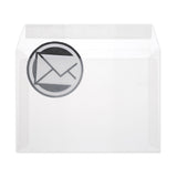 Enveloppes colorées en papier calque