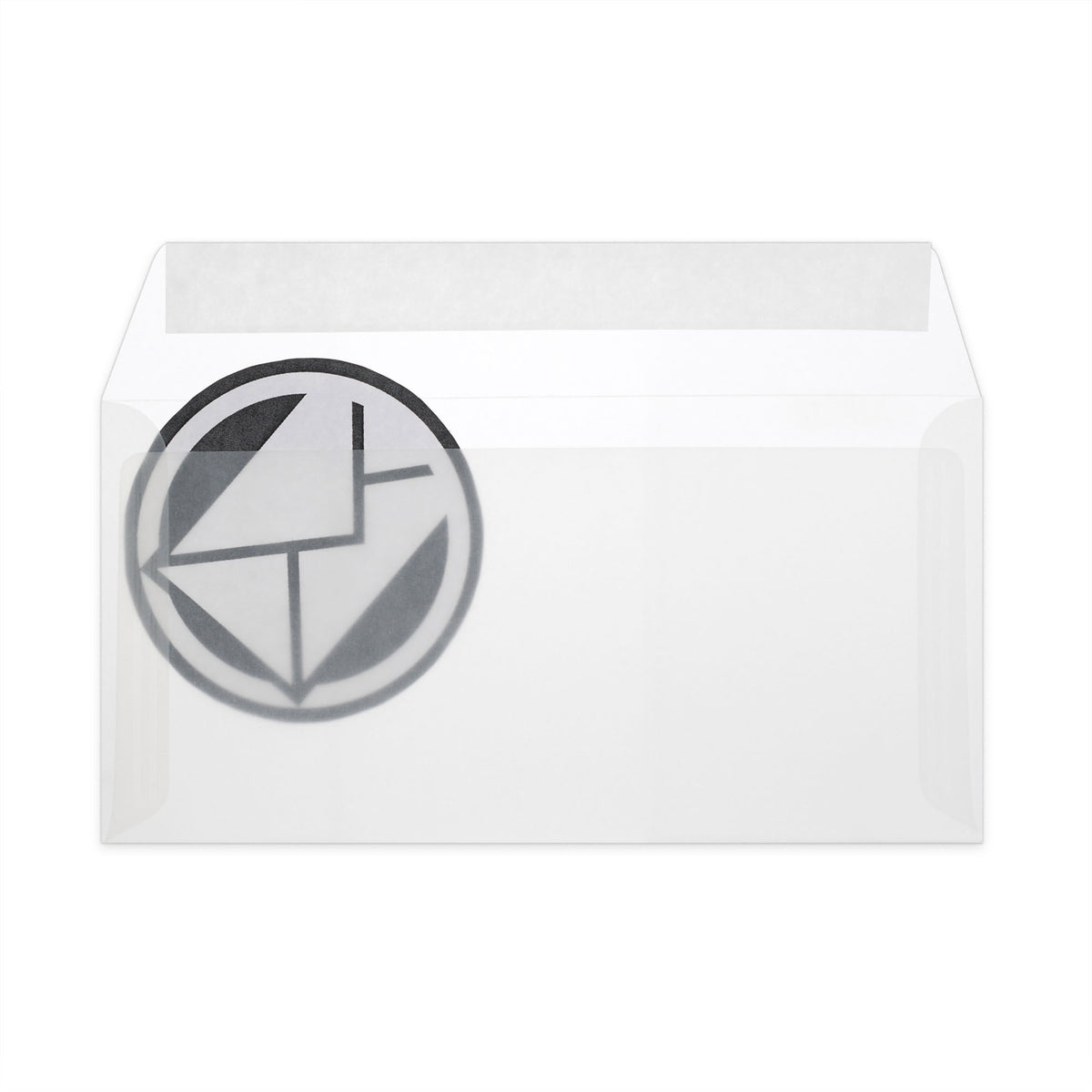 Enveloppes colorées en papier calque