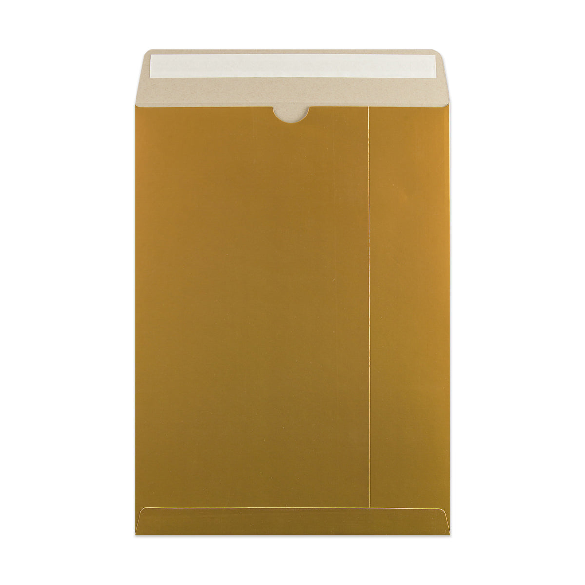 Enveloppe dorée en carton rigide 457x330 mm (C3)