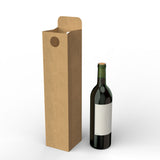 Boîte carton pour bouteille de vin (75 cl.)
