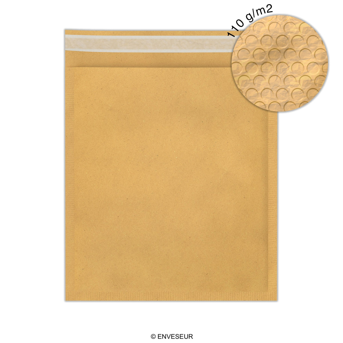 Sachets à bulles kraft