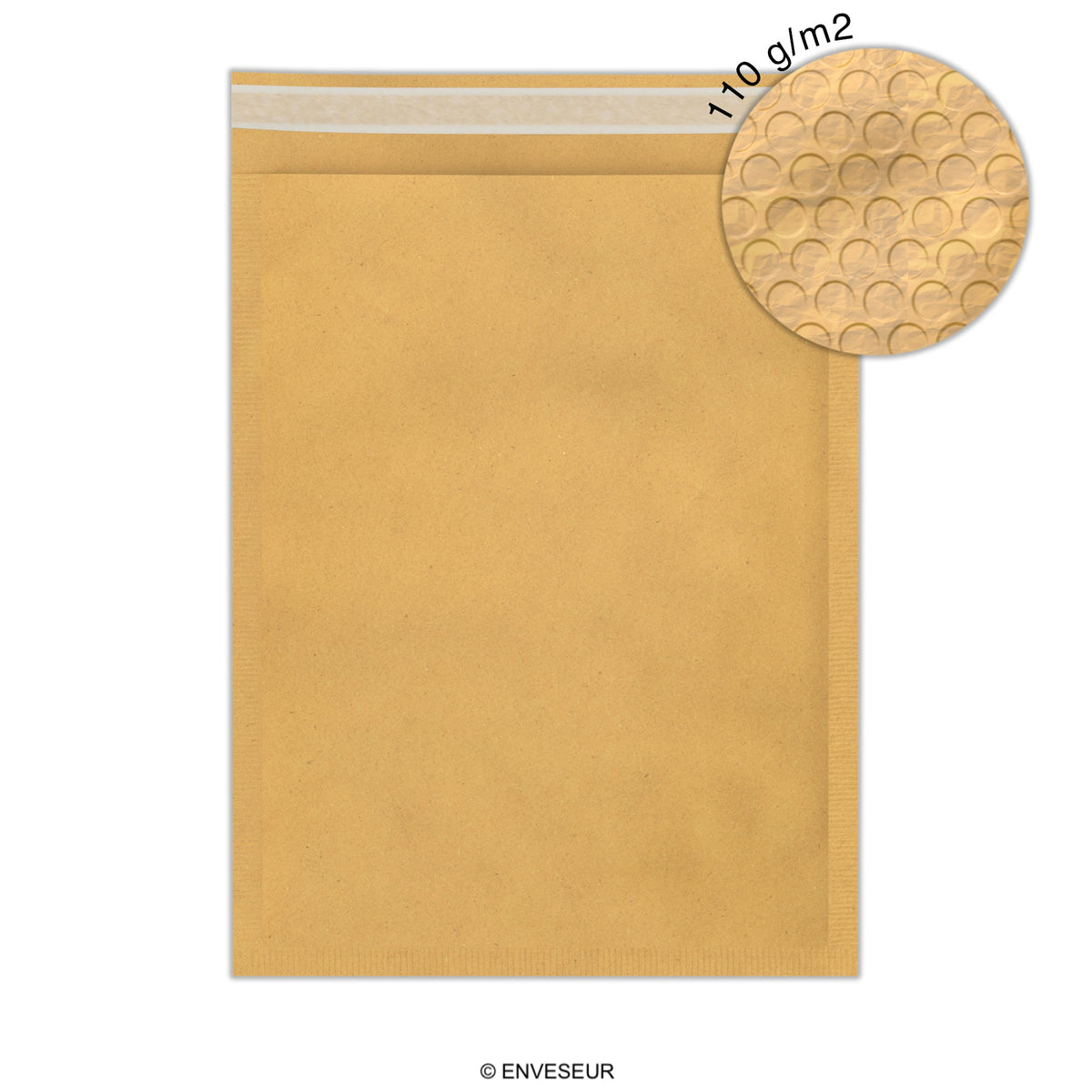 Sachets à bulles kraft