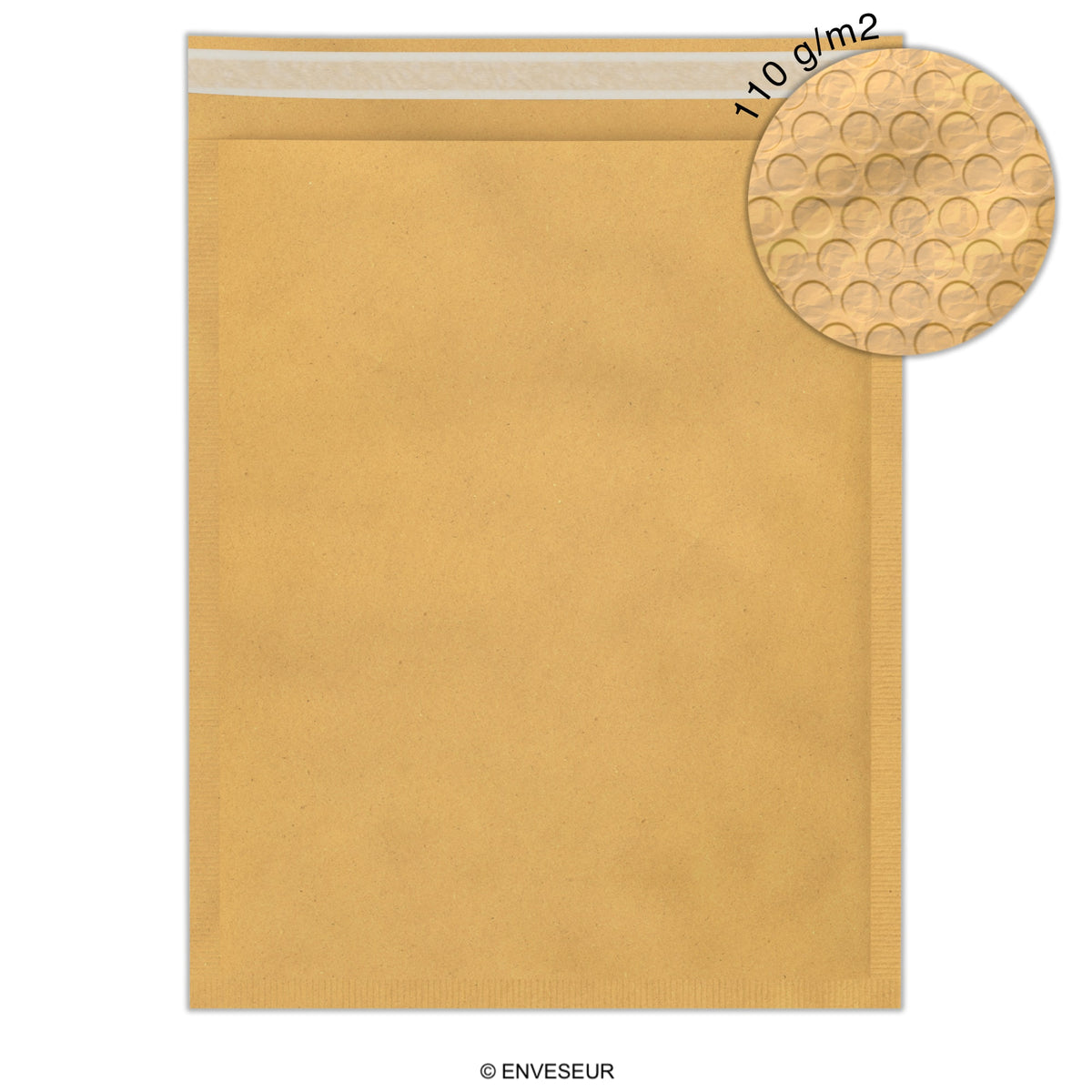 Sachets à bulles kraft