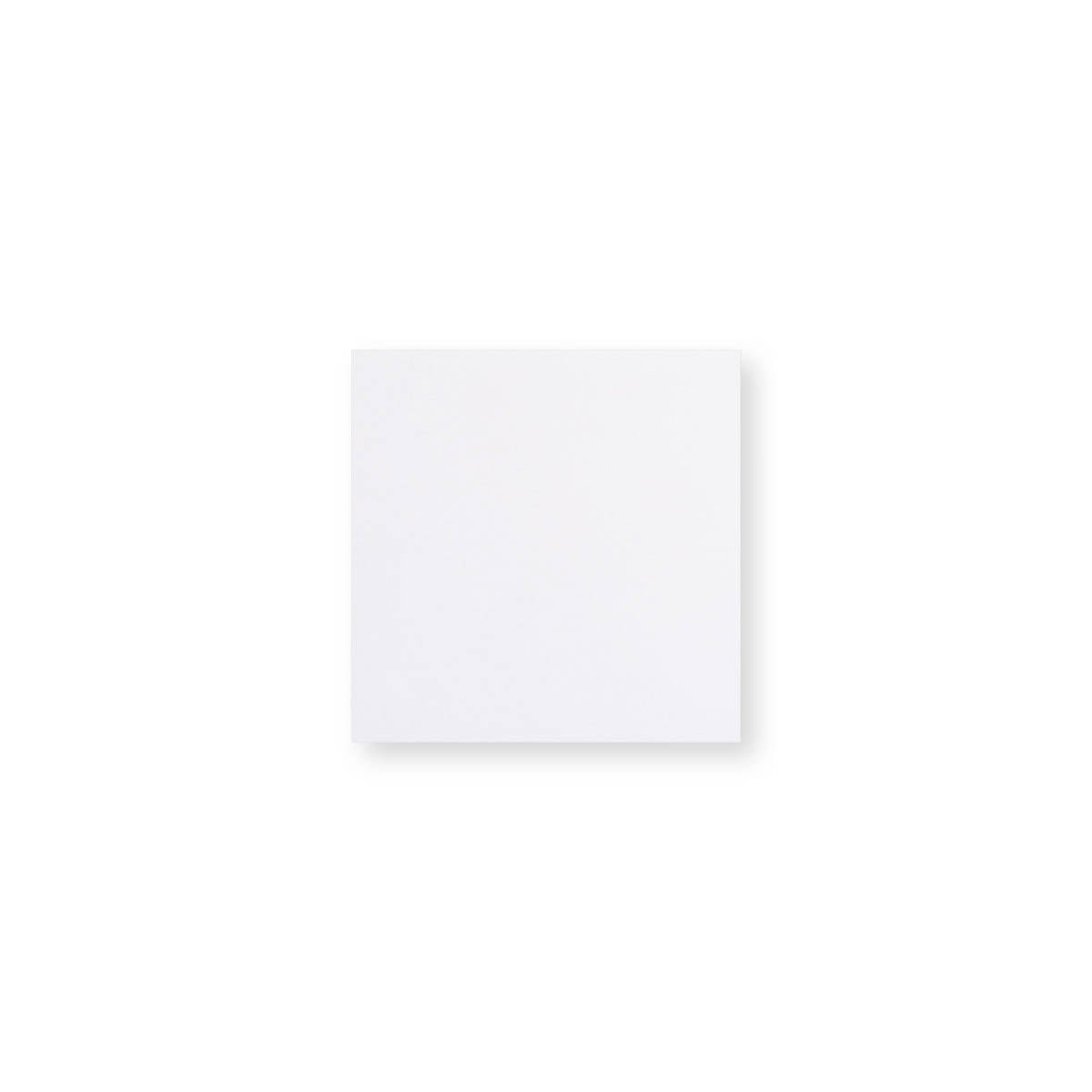 Enveloppe blanche - Rabat Pointu 105x105 mm