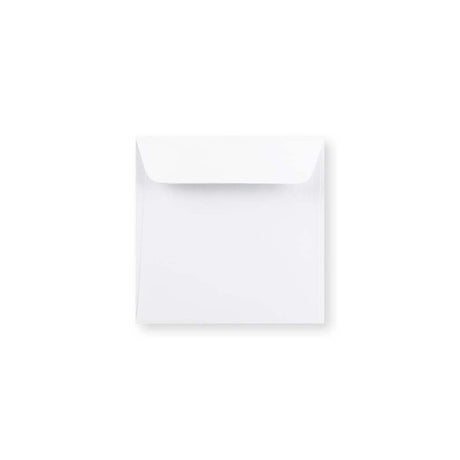 Enveloppe blanche - Rabat Droit 110x110 mm