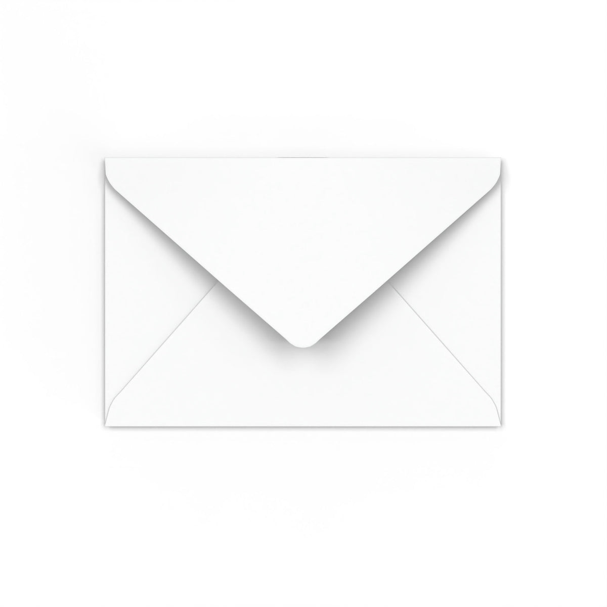 Enveloppe blanche - Rabat Pointu 127x190 mm