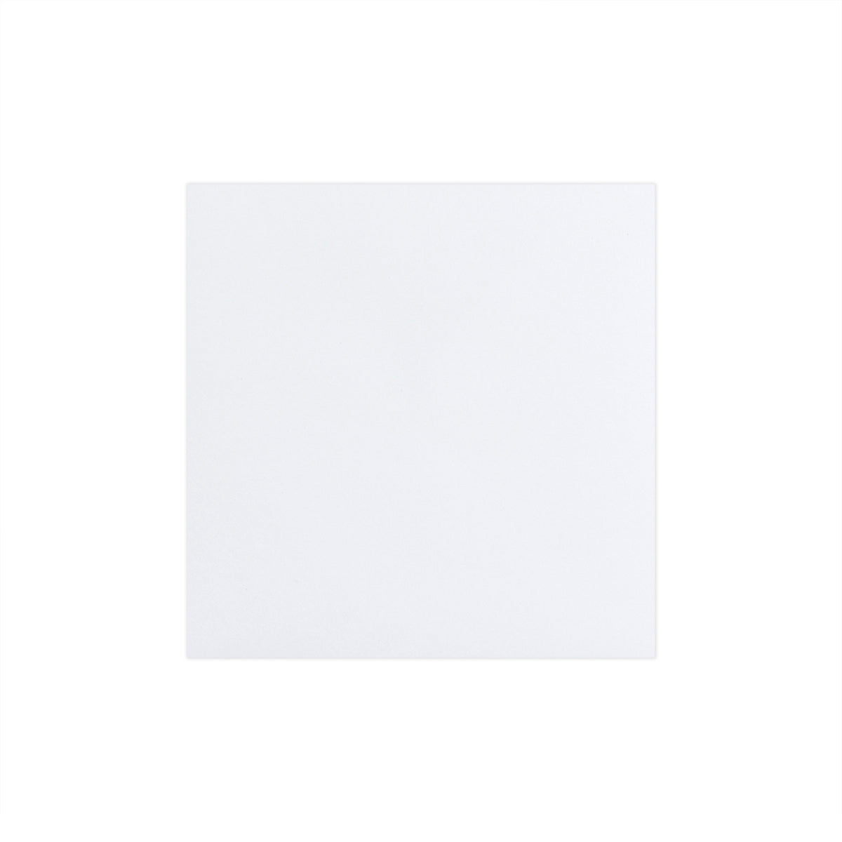 Enveloppe blanche - Rabat Pointu 130x130 mm