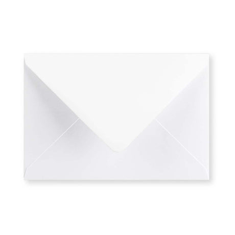 Enveloppe blanche - Rabat Pointu 143x203 mm