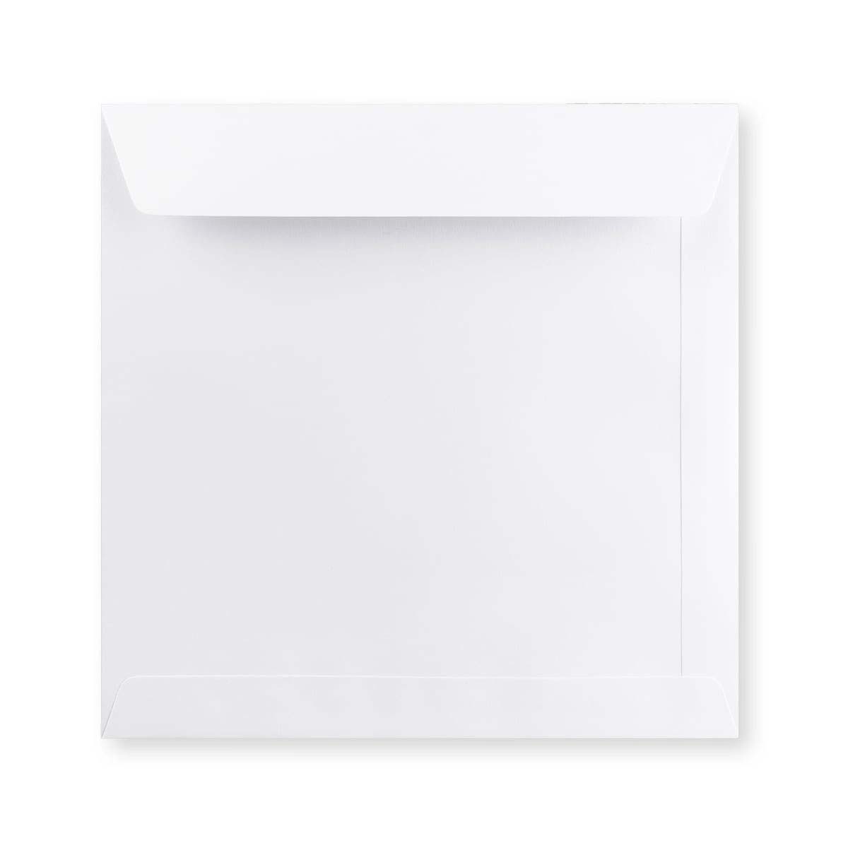 Enveloppe blanche - Rabat Droit 220x220 mm