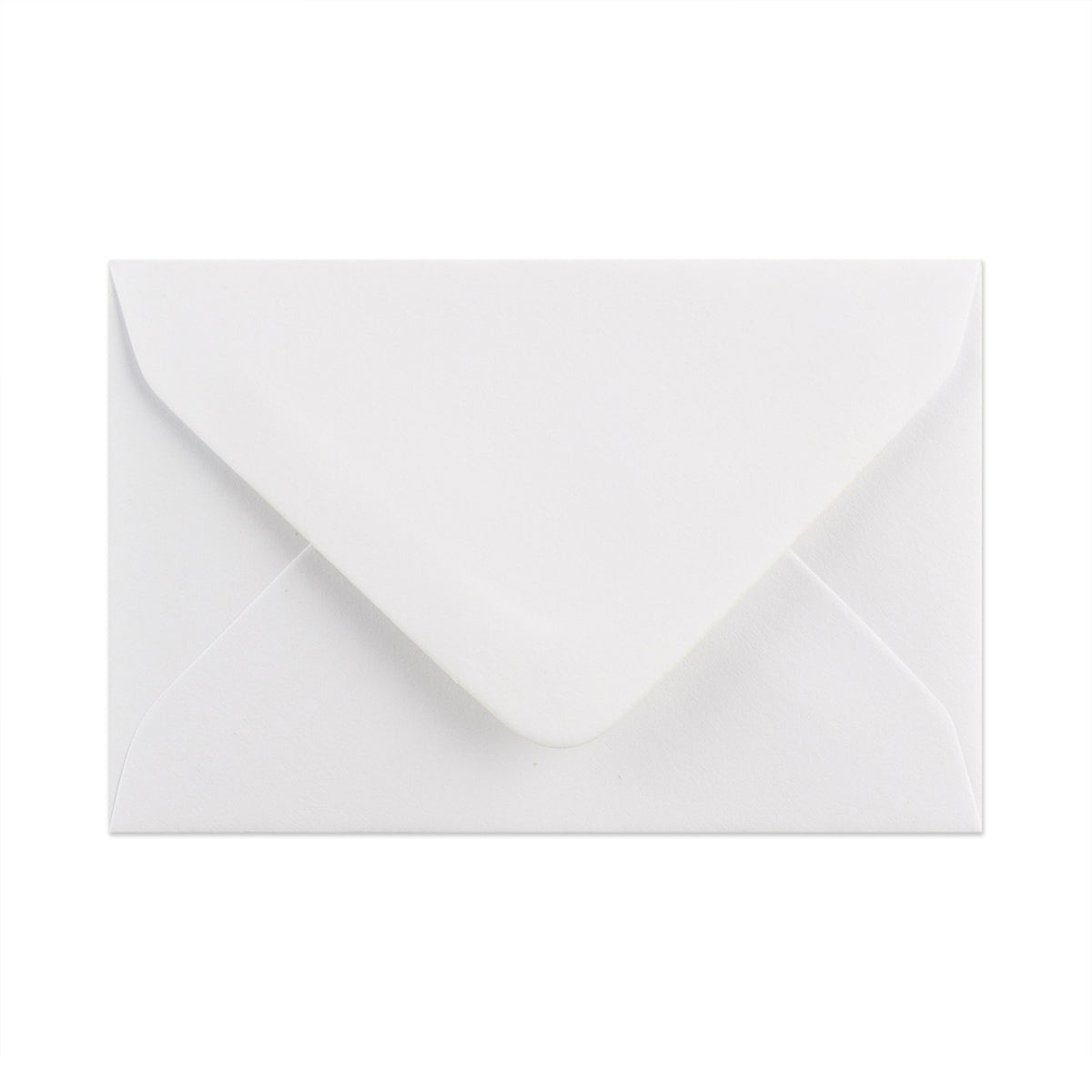 Enveloppe blanche - Rabat Pointu 62x94 mm