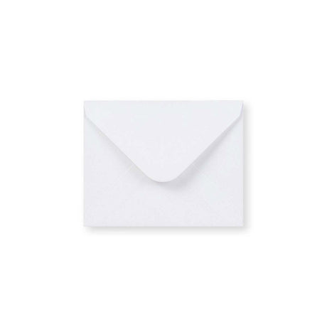 Enveloppe blanche - Rabat Pointu 93x130 mm