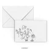 Enveloppe de Noël Duo de Noël