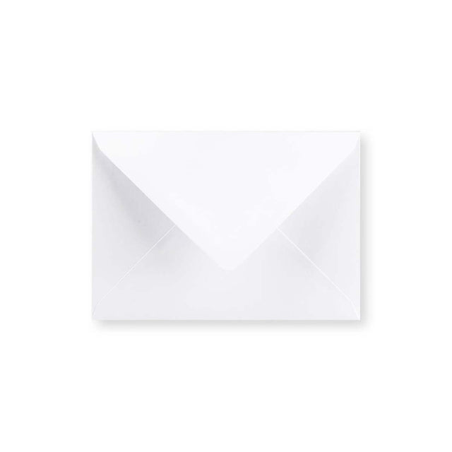 C6 White Gummed 120gsm Envelope (114 x 162mm)