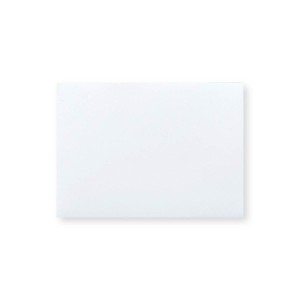 Enveloppe blanche - Rabat Pointu 82x113 mm (C7)