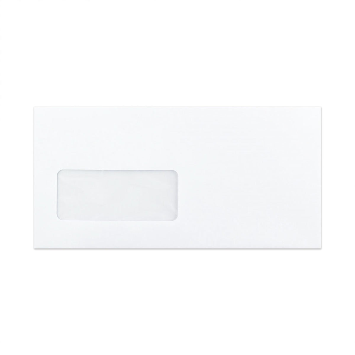Enveloppe blanche - Rabat Droit - F 110x220 mm (DL)
