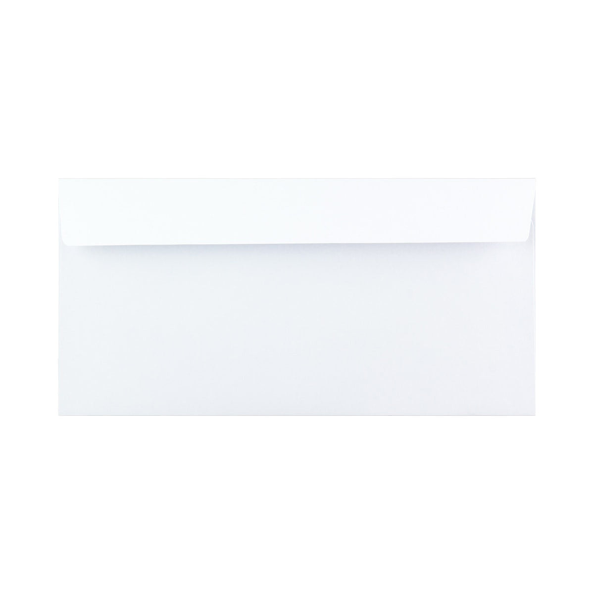Enveloppe blanche - Rabat Droit - F 110x220 mm (DL)