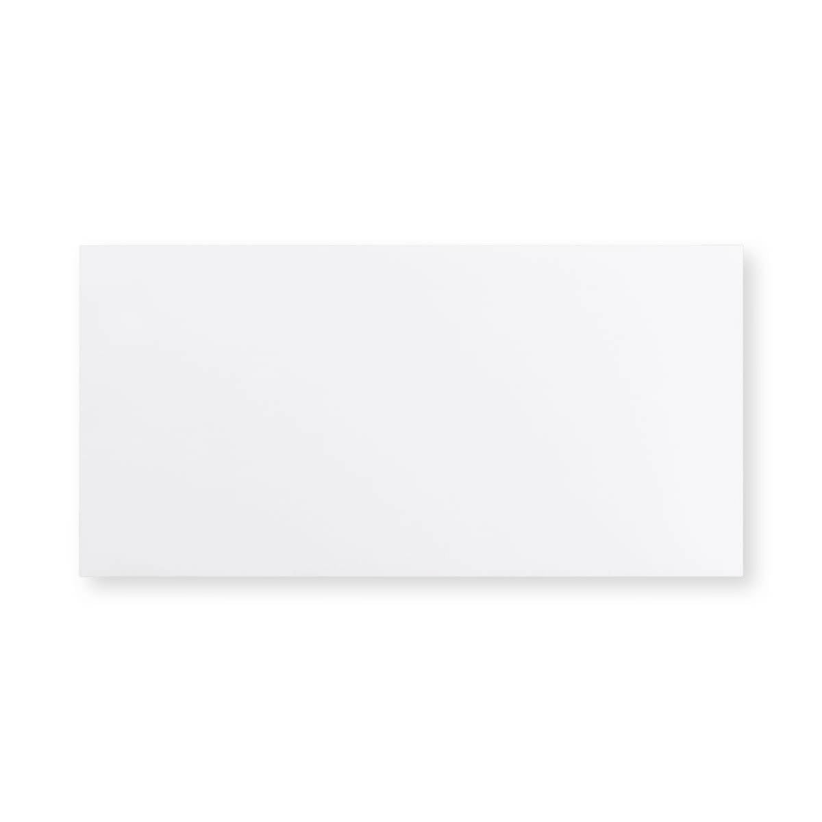 Enveloppe blanche - Rabat Droit 110x220 mm (DL)