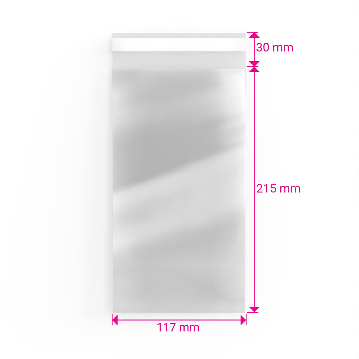 Sacs en cellophane non doublés (OPP)