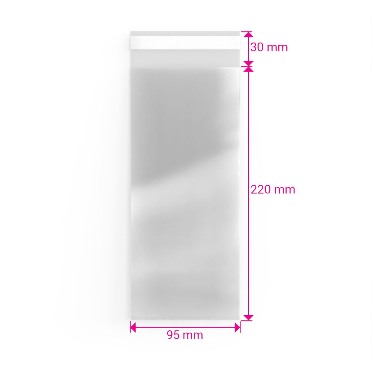 Sacs en cellophane non doublés (OPP)