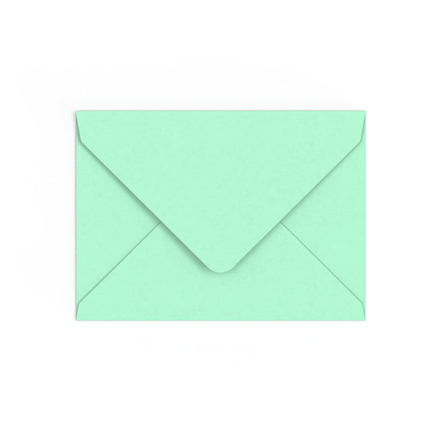 Jade Green British Made Gummed V-Flap Envelope (133 x 184mm)