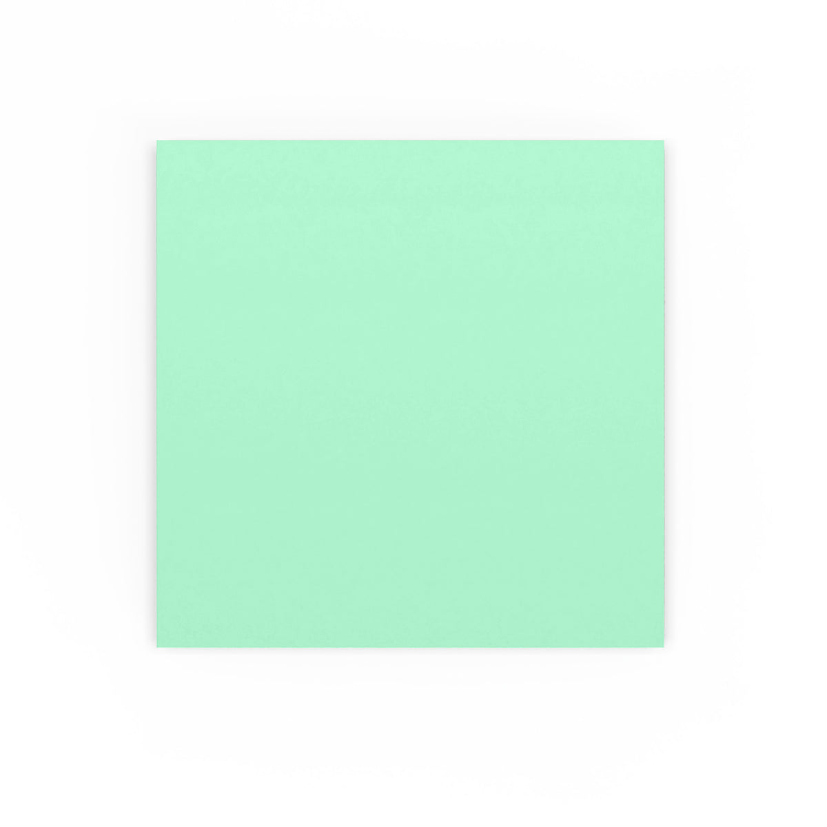 Enveloppe vert jade 155x155 mm