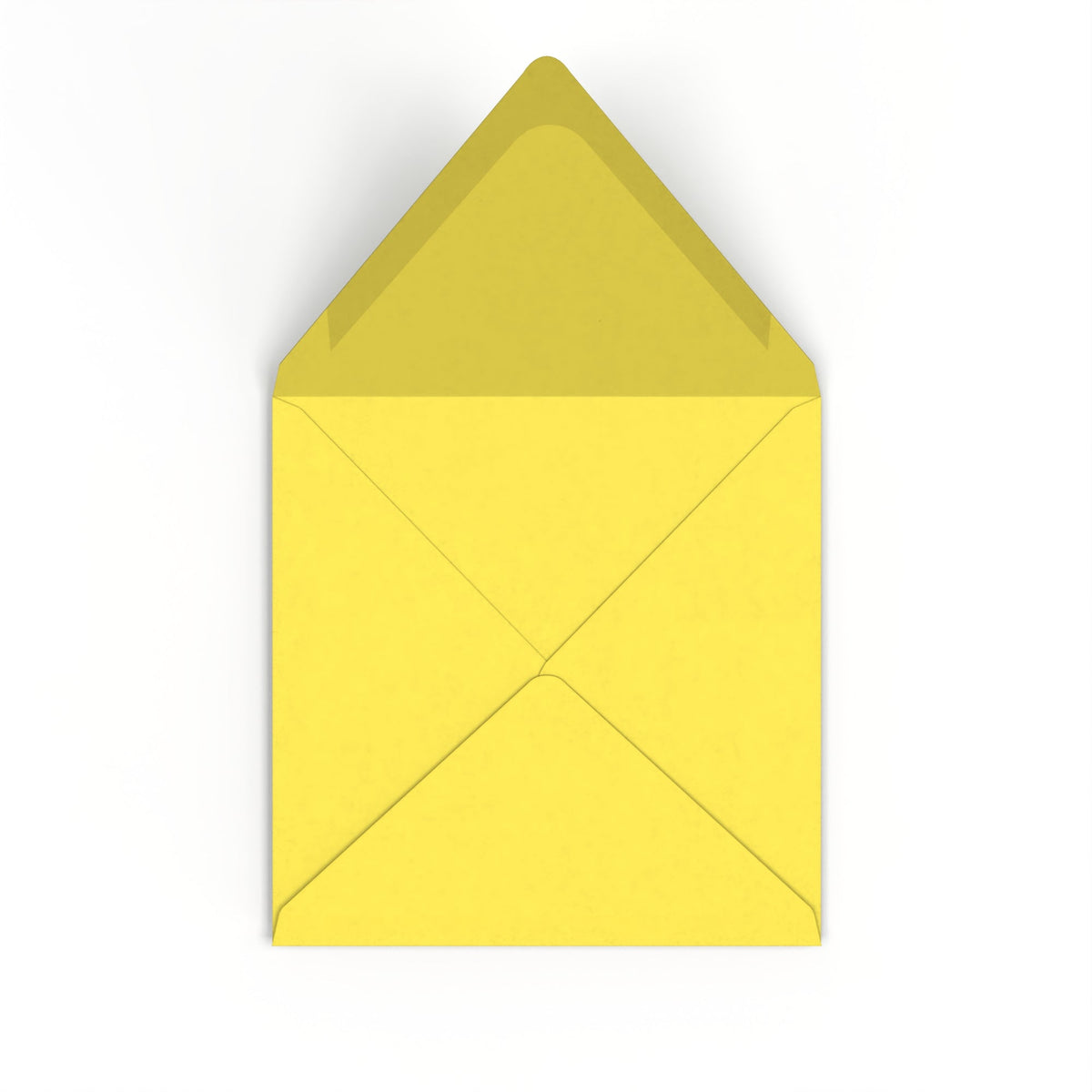 Enveloppe jaune tournesol 155x155 mm