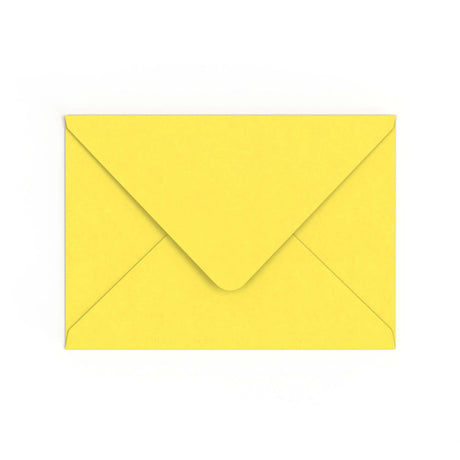 Enveloppe jaune tournesol 162x229 mm (C5)