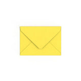 Enveloppe jaune tournesol 114x162 mm (C6)