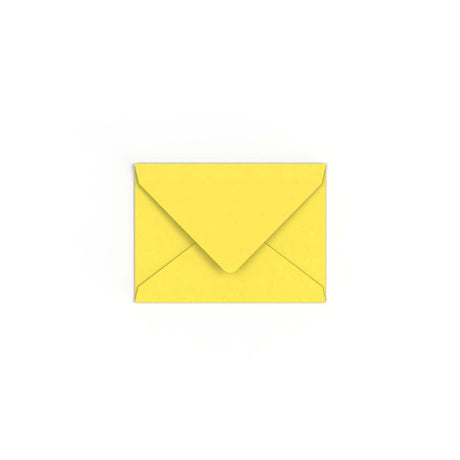 Enveloppe jaune tournesol 82x113 mm (C7)
