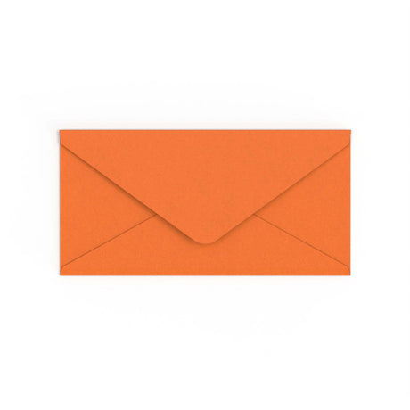 Enveloppe orange feu 110x220 mm (DL)