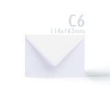 Cartes blanches à texture martelée, pliées en trois avec ouverture ovale – lot