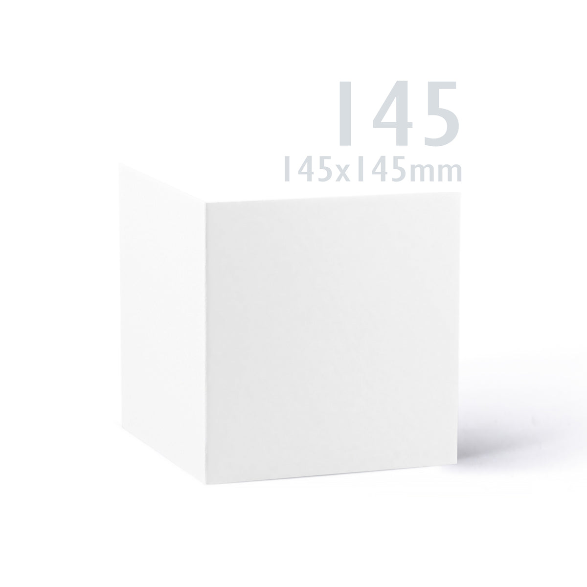 Cartes 300 g/m² et enveloppes blanches 100g/m² à texture lisse – lot