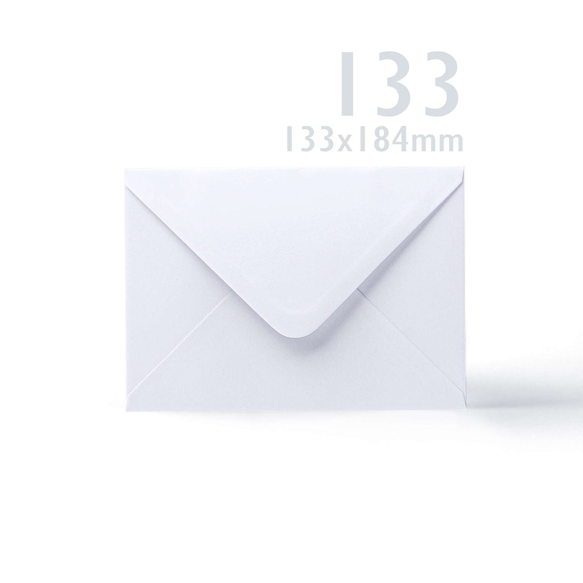 Cartes 300 g/m² et enveloppes blanches 100g/m² à texture lisse – lot