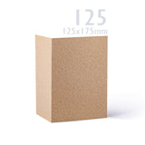 Cartes et enveloppes kraft - lot
