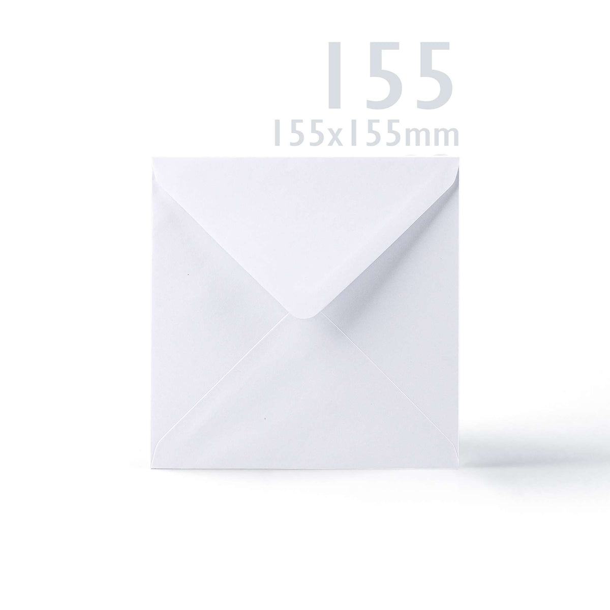 Cartes et enveloppes blanches à bord ondulé – lot