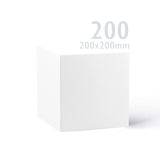 Cartes 300 g/m² et enveloppes blanches 100g/m² à texture lisse – lot