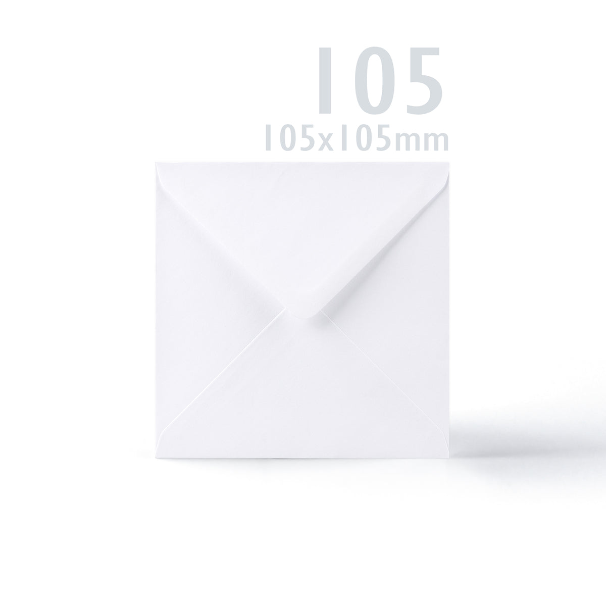Cartes blanches lisses 250 g/m² et enveloppes 100 g/m² – lot