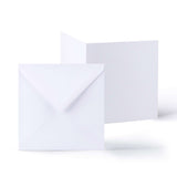 Cartes et enveloppes à texture lin – lot