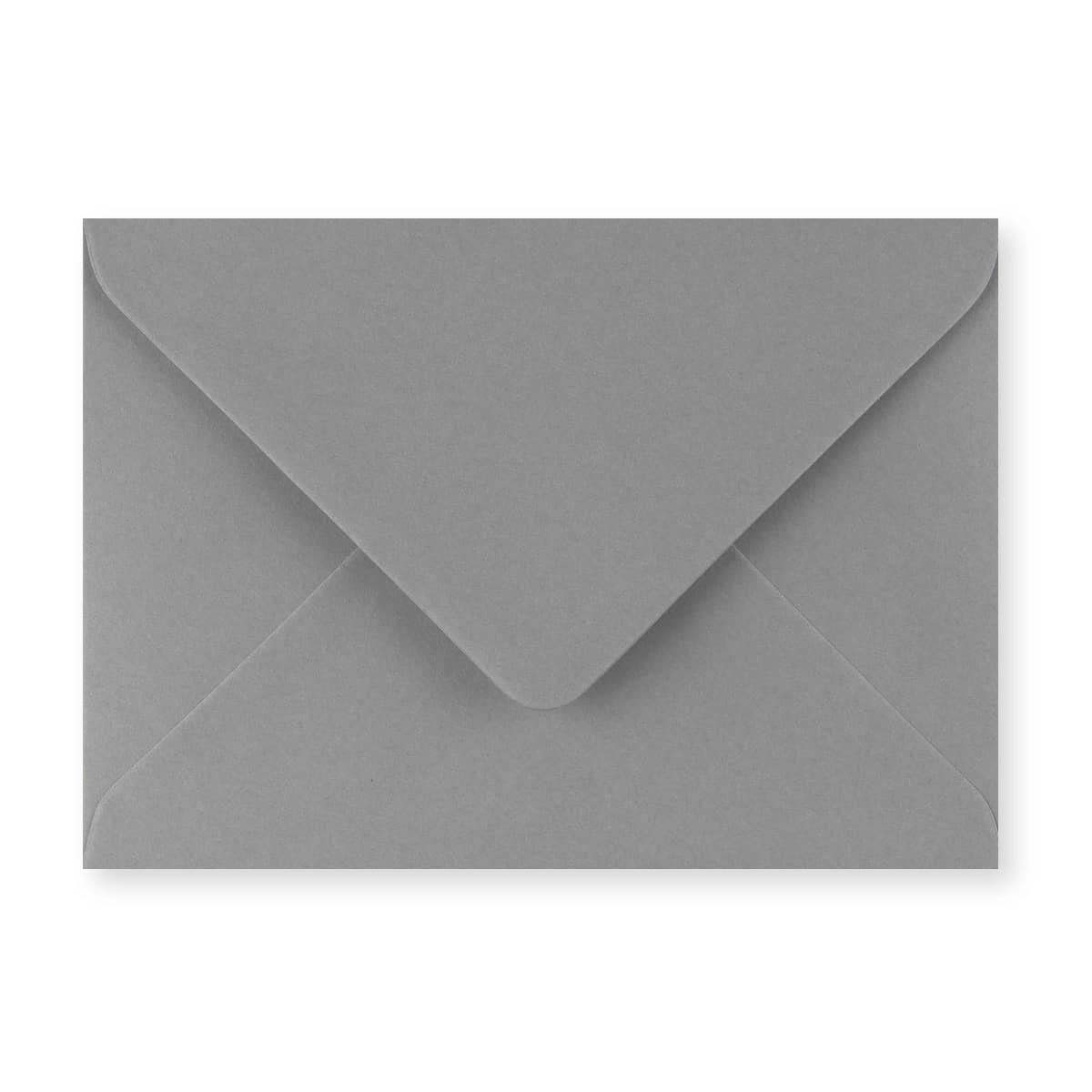 Enveloppe gris foncé 125x175 mm