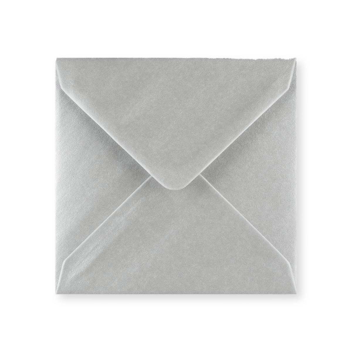 Enveloppe argent métalisée 130x130 mm