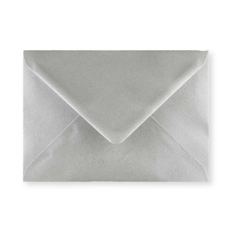 Enveloppe argent métalisée 133x184 mm